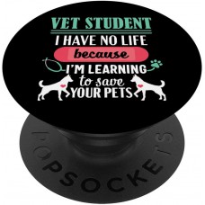 Vet Tech Gift for Women Student Veterinary Technician PopSockets PopGrip: Swappable Grip for Phones & Tablets Vet Tech Gift for Women Student Veterinary Technician PopSockets PopGrip: Swappable Grip for Phones & Tablets